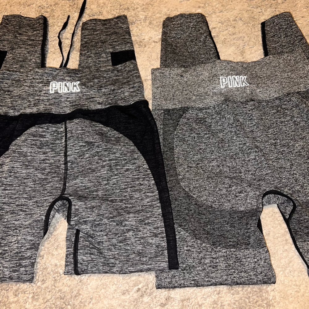 Pink leggings size small